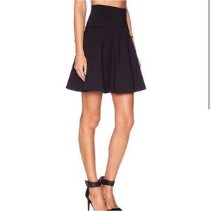 Susana Monaco high waist flare skirt small